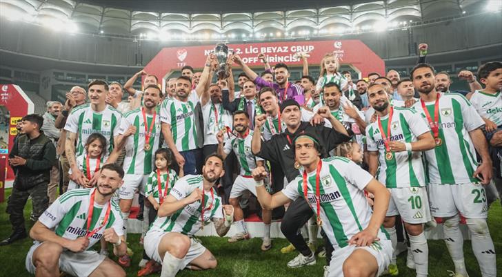 Trendyol 1. Lig'e yükselen son takım belli oldu! Üst üste 3 şampiyonluk