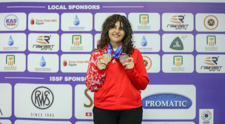 Milli atıcılardan bronz madalya