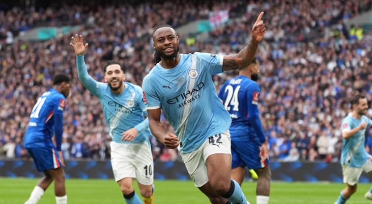 Manchester City, Chelsea'yi devirerek FA Cup'ı müzesine götürdü