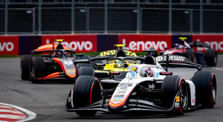 Formula 2'de Kanada GP sprint yarışında zafer Leon'un