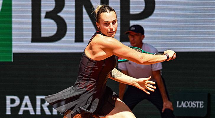 Aryna Sabalenka, Fransa Açık'ta ikinci tura kaldı