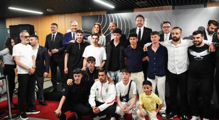 Beşiktaş'ta bayramlaşma töreni yapıldı!
