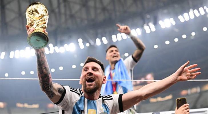 Son şampiyon Arjantin'in 17 futbolcusu aynı başarı için sahnede