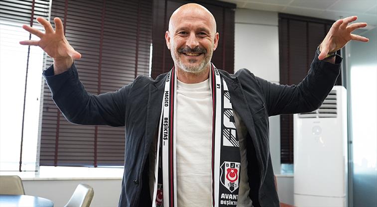 Beşiktaş, Vincenzo Italiano ile 2 Yıllık Sözleşme İmzaladı
