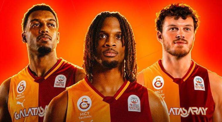 Galatasaray MCT Technic, üç oyuncusuna veda etti