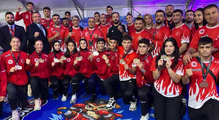 Milli sporculardan 4'ü altın, 16 madalya