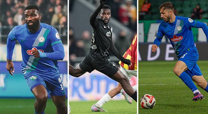 Çaykur Rizespor, 3 futbolcusuyla yollarını ayırdı!