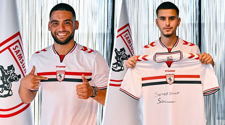 Samsunspor'dan iki transfer birden!