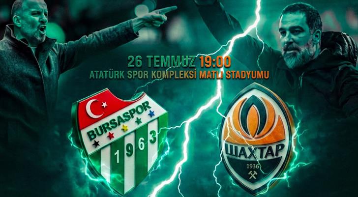 Bursaspor'un rakibi Shakhtar Donetsk 