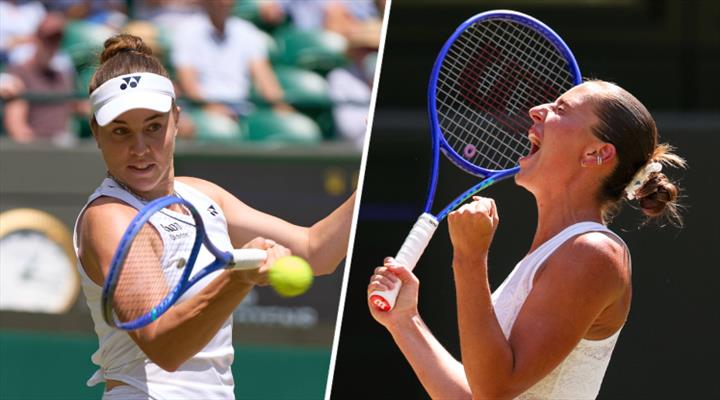 Wimbledon'da Linda Noskova ile Marta Kostyuk, yarı finale yükseldi
