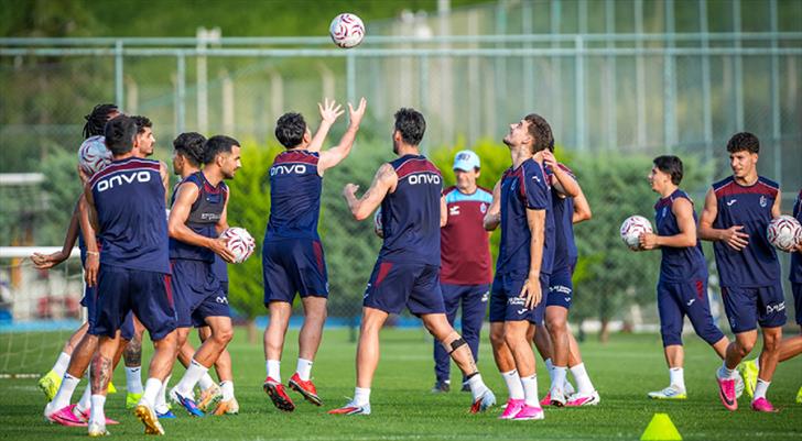 Trabzonspor'da yeni sezon hazırlıkları sürüyor