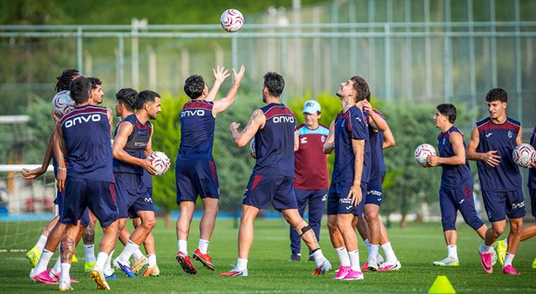 Trabzonspor'da yeni sezon hazırlıkları sürüyor