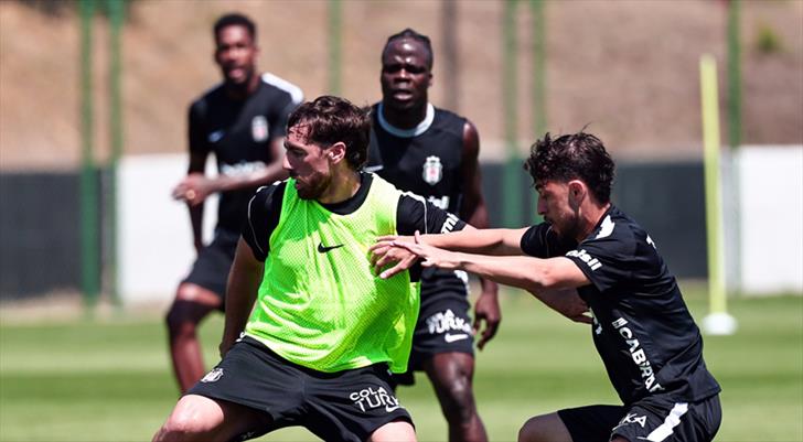 Beşiktaş, Midtjylland maçının hazırlıklarını sürdürdü