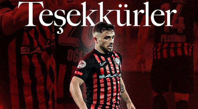 Arca Çorum FK, Pedrinho ile yollarını ayırdı!