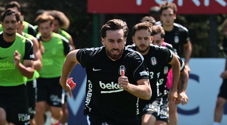 Beşiktaş, Midtjylland maçının hazırlıklarını sürdürdü