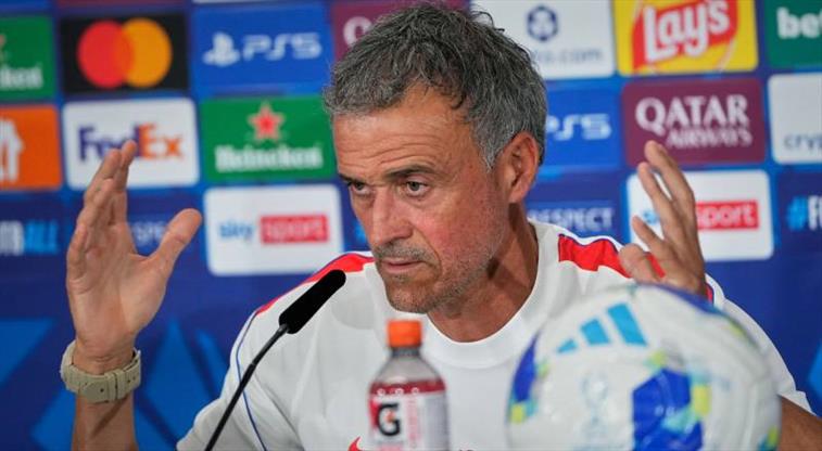 Luis Enrique: "Burada olduğumuz için mutluyuz"