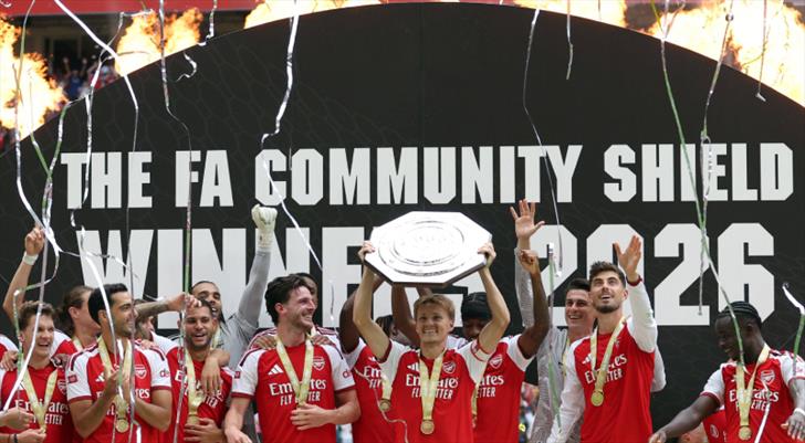 Arsenal, Community Shield şampiyonu oldu! City'yi sahadan sildiler