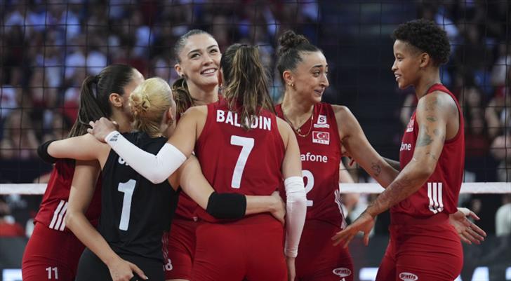 A Milli Voleybol Takımı gruptan ikinci olarak çıktı!