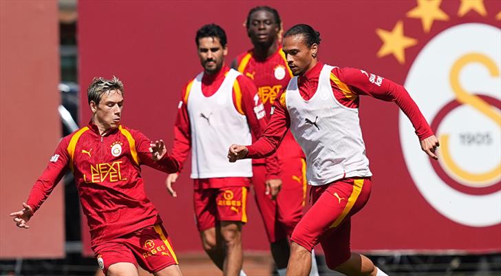 Galatasaray ara vermeden derbi hazırlıklarına başladı