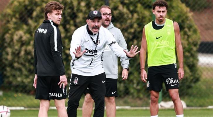 Beşiktaş zafer için hazırlıklarını sürdürdü